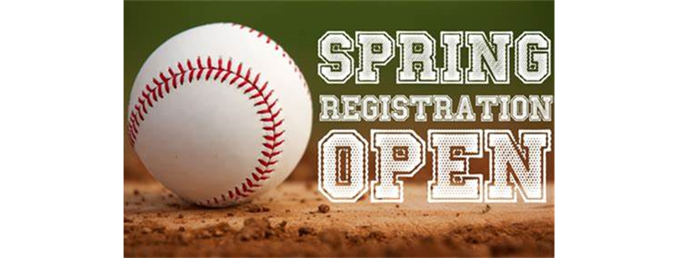 Spring Registration Open 11/6! 